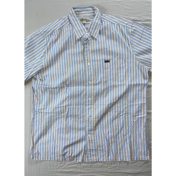 Faconnable Short Sleeve Button Front Shirt, Top, Blouse. Women's XL - Picture 1 of 6